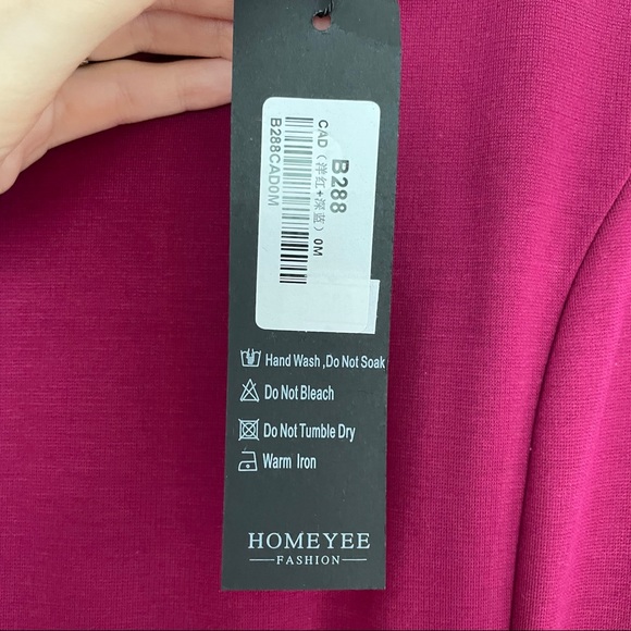 NWT Homeyee Two-Colored Dress - Picture 9 of 9